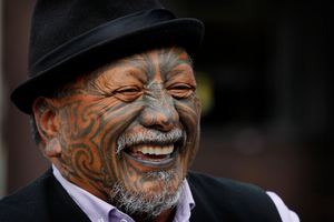Tame Iti wants to discuss with the Parole Board and Government his ideas to cut back the numbers of young Maori men going to jail. Photo / Christine Cornege