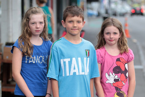 The sting team: Scout Blackwood, Paddy Devlin and Layne Blackwood paid more than they should have. Photo / Doug Sherring