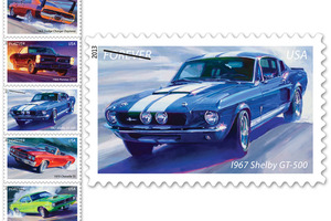 Designed by artist Tom Fritz, the collection comprises five classics for US postal service.