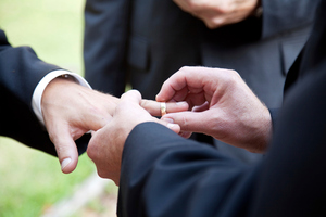 Gay couples would be best to have their own enabling act rather than be subsumed under the Marriage Act. Picture / Getty Images