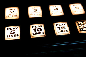 About 80 per cent of problem gamblers are addicted to pokies. Photo / Christine Cornege