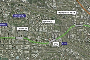 The Central Rail Loop would connect Britomart to Mt Eden via a 3.5km tunnel. Photo / Supplied