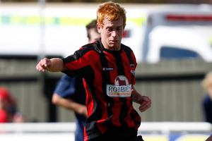 Canterbury United player Aaron Clapham. Photo / NZ Herald