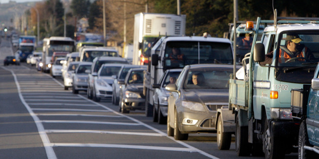 Instead of taking traffic off congested suburban roads, high tolls may mean too few cars use the toll road. Photo / APN