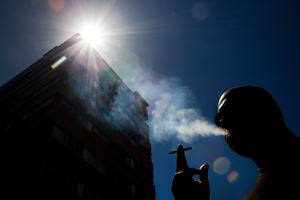 An expert says more smoke-free areas are needed if the Government's goal is to be achieved. Photo / Brett Phibbs