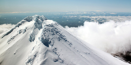 Mount Taranaki's near-perfect cone offers a tempting challenge to climbers. It's a test of perseverance, and very satisfying to conquer. Photo / Supplied