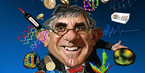 The new Crown R&D entity takes inspiration from the late Sir Paul Callaghan. Illustration / Murray Webb