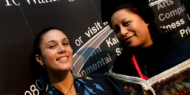 Teresa Nepia, right, says the program was valuable experience. Photo / Mark McKeown