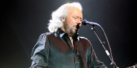 Barry Gibb kept his brothers and extended family close in his concert. Photo / APN