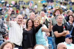Concert goers were well-behaved. Photo / Paul Taylor