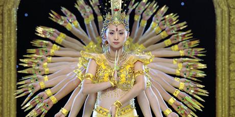 The Thousand Hands of Buddha Dance in Beijing, China. A scene from Ron Fricke's 'Samsara'. Photo / Supplied The Thousand Hands of Buddha Dance in Beijing, China. A scene from Ron Fricke's 'Samsara'. Photo / Supplied