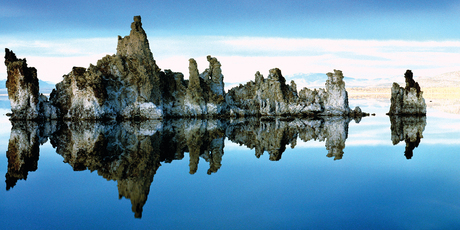 Mono Lake in Mono County, California, USA. A scene from Samsara.