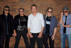 Purple's Don Airey, Ian Paice, Ian Gillan, Steve Morse and Roger Glover. Photo / Nancy Blackler