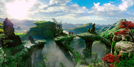 Director Sam Raimi has created his own fantasy land in Oz The Great and Powerful. Photo / Supplied