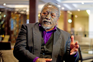 Activist Tame Iti has had his first week out of prison after getting an early release from his sentence on firearms charges stemming from the Urewera raids. Photo / Dean Purcell