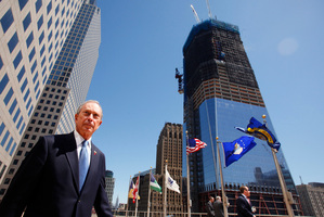 Michael Bloomberg has spent hundreds of millions on charitable and personal projects in New York City. Photo / AP