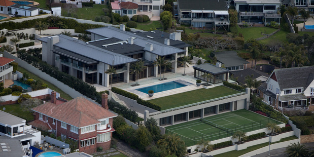 The Paritai Drive mansion. Photo / Brett Phibbs