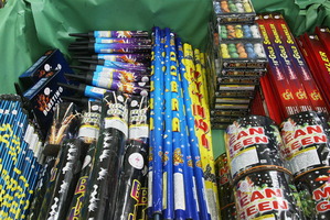 Yesterday's incident was another warning about the danger of fireworks. Photo / Duncan Brown