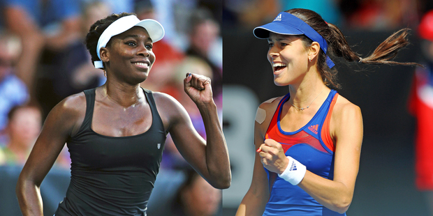 Venus Williams will play against Ana Ivanovic in a dream final. Photos / Getty Images