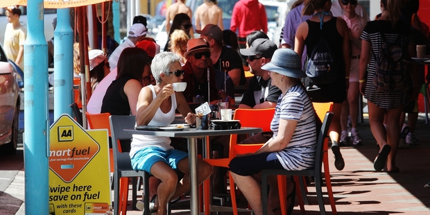 NOT AN ISSUE: Most patrons don't mind paying the 10 per cent to 15 per cent surcharge imposed on public holidays.PHOTO/RUTH KEBER