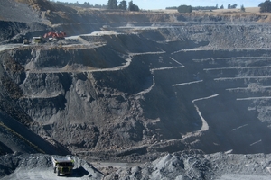 OceanaGold, New Zealand's largest gold producer, has been somewhat protected from rising costs, but many jobs are under a cloud. Photo / Grant Bradley