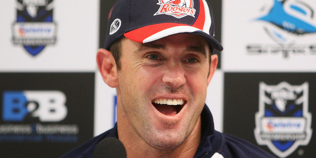 Brad Fittler last played for the Roosters in the 2004 grand final. Photo / Getty Images