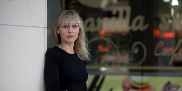 Maria Vetrova who lives in Takapuna is extremely worried about her family in Ukraine. Photo / Brett Phibbs