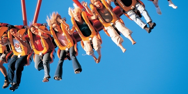 The Claw ensures you won't have that groomed hair-do once the ride's over.