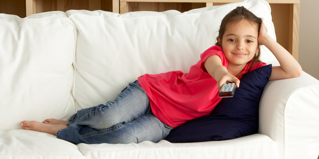 A study has found that nearly 9% of NZ kids tune in daily for more than three hours. Photo / Thinkstock