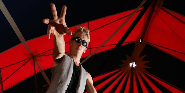 Circus Aotearoa performer Lucky McDermott will be entertaining crowds at William Fraser Memorial Park, Whangarei. Photo / John Stone