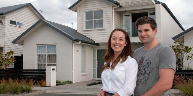Marc and Laura Grigg have confidence in the future of the area. Photo / Julia Thorne