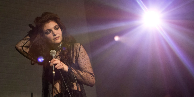 Lorde has won positive reviews at the start of her first American tour. Photo/AP.