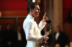 Matthew McConaughey accepts the award for best actor in a leading role for Dallas Buyers Club during the Oscars. Photo/AP Matthew McConaughey accepts the award for best actor in a leading role for Dallas Buyers Club during the Oscars. Photo/AP