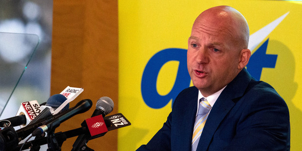 Act Party Leader Jamie Whyte. Photo / Geoff Dale