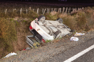 The 17-year-old driver of the car was unlicensed.