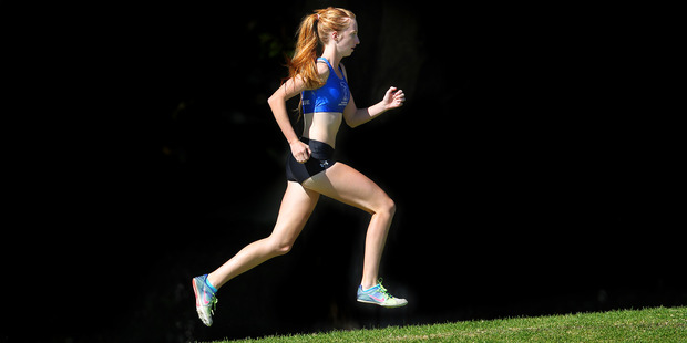 Jessica Bitcheno has set five Bay of Plenty secondary school athletics records. Photo / John Borren