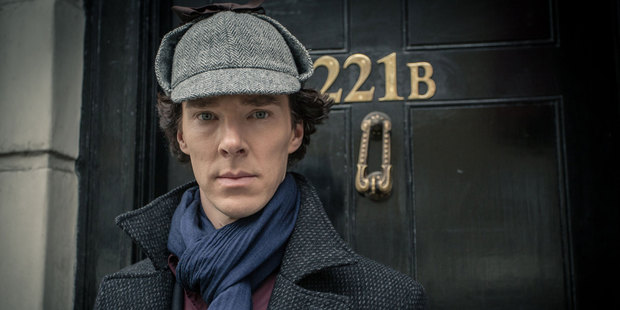 Benedict Cumberbatch returns as Sherlock Holmes.