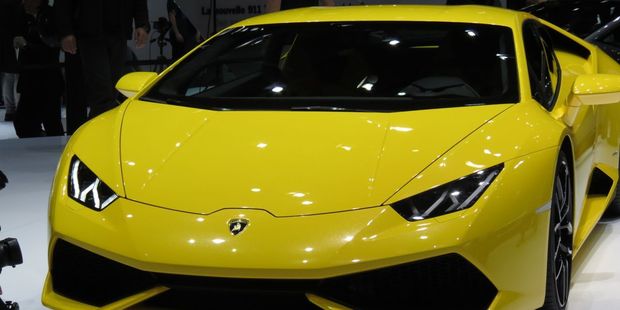 Lamborghini's Gallardo replacement - the Huracan - at Geneva