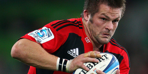 The Crusaders won't be seeing Richie McCaw back before May. Photo / Getty Images