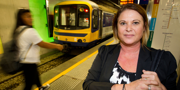 Carmel Williams looks forward to electric trains. Photo / Richard Robinson
