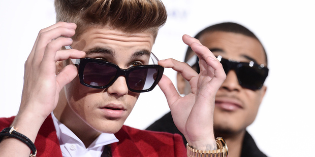 Singer Justin Bieber. Photo / AP
