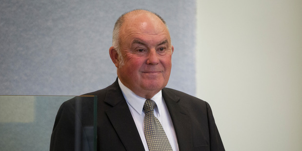 Hugh Hamilton is accused of assisting with "unlawful advances" and helping conceal the identity of Belgrave Finance's true owner. Photo / Sarah Ivey