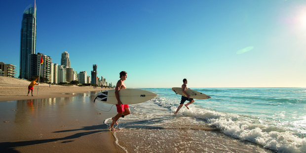 With all the activities there are on the Gold Coast, it almost requires a reminder to get yourself into the surf for a cleansing salt water swim.