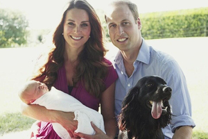 The Duke and Duchess of Cambridge with Prince George will take their very own tiki tour around New Zealand next month. Photo/ file