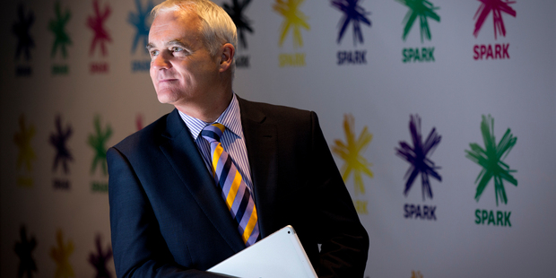 Telecom chief executive Simon Moutter. Photo / NZ Herald
