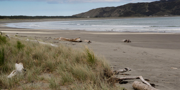 The water at the beach is usually calm, but that day it was horrible.
