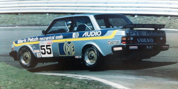 New Zealand's Robbie Francevic says his Volvo 'always looked like it was a bit out of control'.