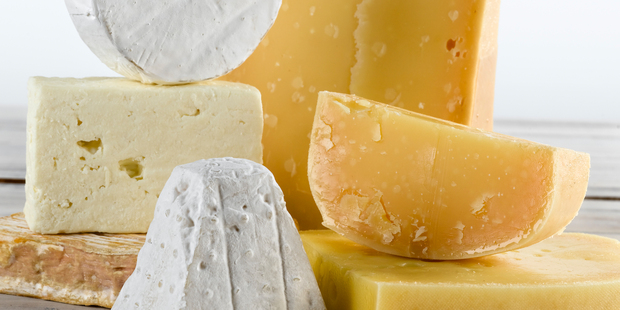 A selection of winning cheeses from Very Old Edam Mahoe Farmhouse Cheese.