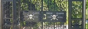 The Alnwick Poison Gardens in England.