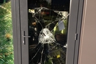 TOUGH: Break-proof glass prevented burglars from getting into the new Stihl shop in Greytown on Saturday. TOUGH: Break-proof glass prevented burglars from getting into the new Stihl shop in Greytown on Saturday.